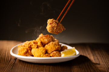Karaage, Japanese fried chicken.
Photo of delicious fried chicken.
