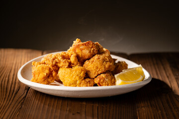 Karaage, Japanese fried chicken.
Photo of delicious fried chicken.
