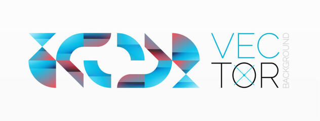 Assorted geometric shapes unite in a minimalistic abstract backdrop, offering a versatile canvas for contemporary design for digital designs, presentations, website banners, social media posts