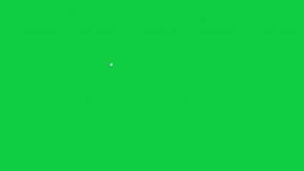 animated text lettering colorful father day banner and green screen background