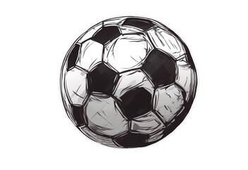 Fototapeta premium variation leather album final athlete graphic championship icon minute popular league drawn play design element poster champion goal white horizontal game sphere clipart outline sports equipment hand