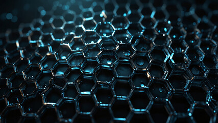 Fototapeta premium water drops on glass
