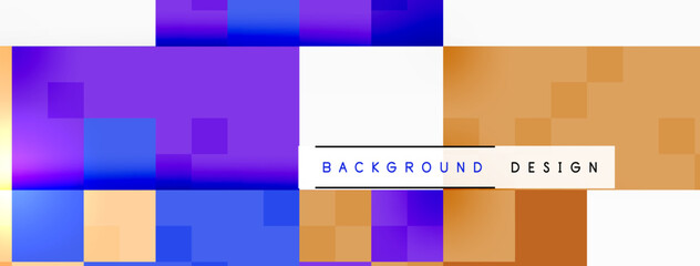 Dynamic colorful squares background. Vector Illustration For Wallpaper, Banner, Background, Card, Book Illustration, landing page