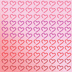 Valentine's Day Welcome Heart Background