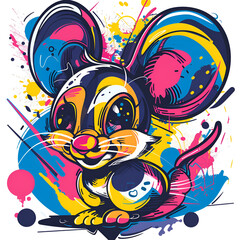 productivity, Adorable, Bold Colors, Graffiti, Contour, Vector, White Background, Detailed