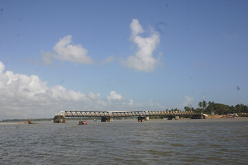 bridge over the river