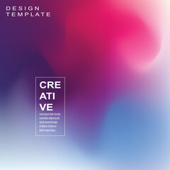 Blurred backgrounds. Color gradients. Defocused color templates for creative graphic design.