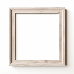 Empty white frame
