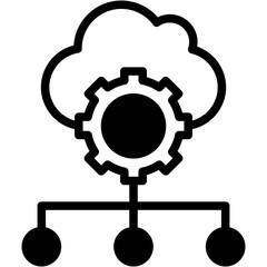Cloud Computing Icon