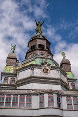 Obraz premium View of Of Notre Dame de Bon Secours Chapel in Montreal.