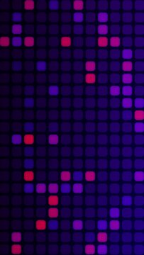 Vertical video Digital Background Animation. Abstract technology futuristic digital concept