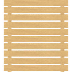 明るい茶色のすのこ板のイラスト