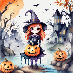 Halloween Day Ilustration Design Very Special