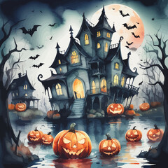 Halloween Day Ilustration Design Very Special