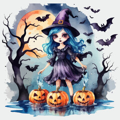 Halloween Day Ilustration Design Very Special