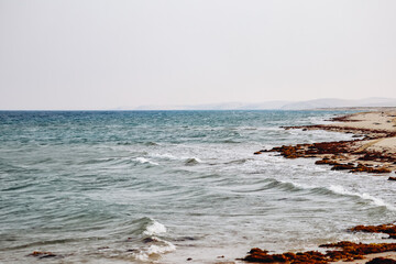 The Persian Gulf coast in the south of Qatar, on the border with Saudi Arabia © Andrei Antipov