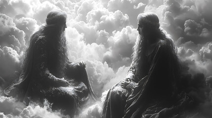 famous judgment of King Solomon between two mothers