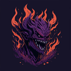 "Haunted Forest" - a spooky t-shirt design with a ghostly forest shrouded in darkness.