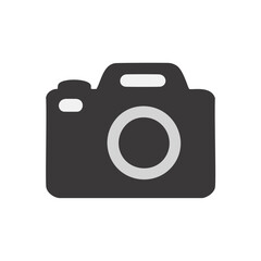 Vector simple logo camera