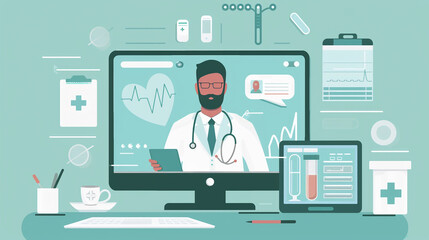 Telemedicine platforms allow for virtual consultations and remote monitoring of patients.