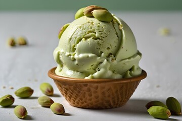 pistachio ice cream 