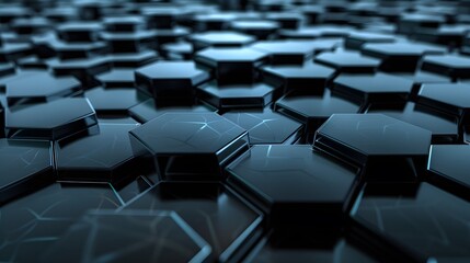 Fototapeta premium 3D polygon background