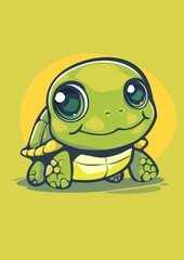 Fototapeta premium Happy turtle