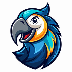 head of an eagle vector 