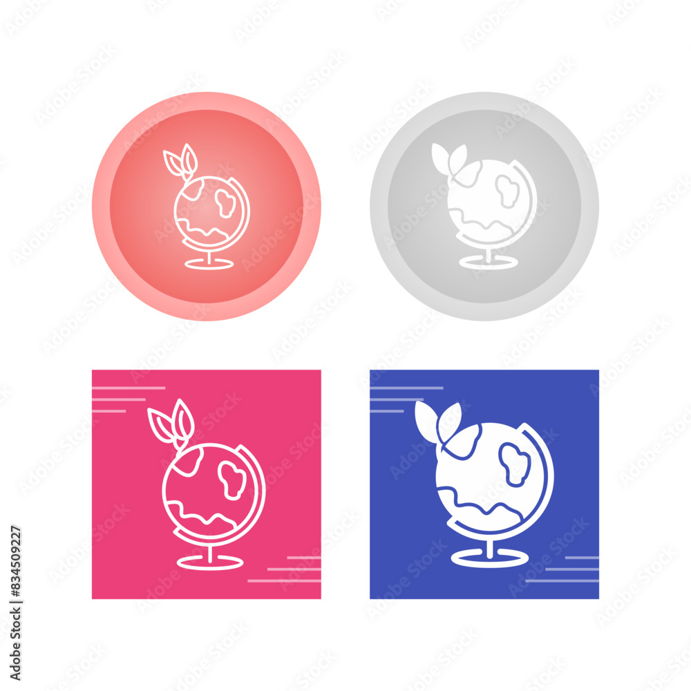 Sticker Unique Vector Icon