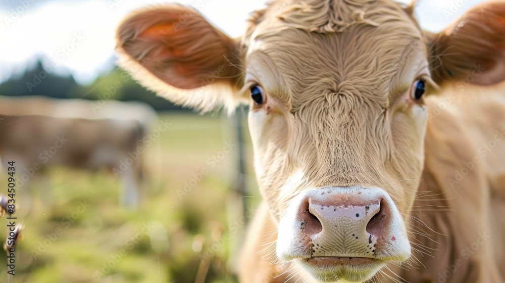 Poster by using ai to monitor individual animals in a herd farmers can quickly identify and treat specific 