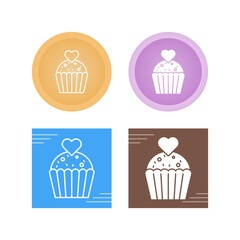Cupcake Vector Icon