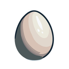 Vector simple egg