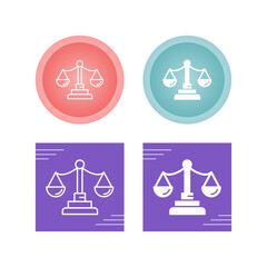 Justice Vector Icon