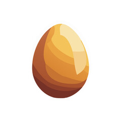 Vector golden egg