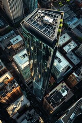 Obraz premium Exterior High Rise Building