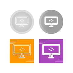 Lcd Vector Icon