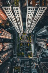 Obraz premium Exterior High Rise Building