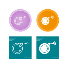 Bomb Vector Icon