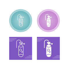 Oxygen Tank Vector Icon