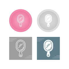 Hand Mirror Vector Icon