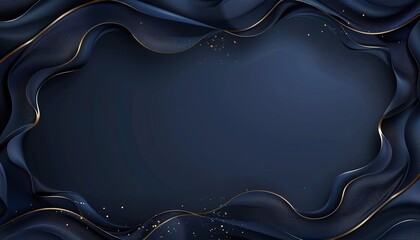 Navy blue luxury background. Space for design