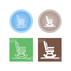 Rocking Chair Vector Icon