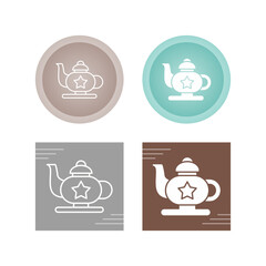 Teapot Vector Icon