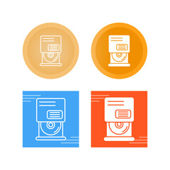 Cd Room Vector Icon