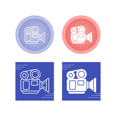 Video Camera Vector Icon
