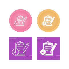 Plan Vector Icon