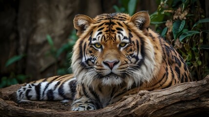 Fototapeta premium tiger in the wild