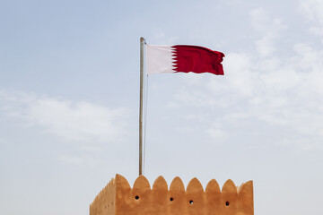 Al Zubara Fort, a historic Qatari military fortress built under the oversight of Sheikh Abdullah...