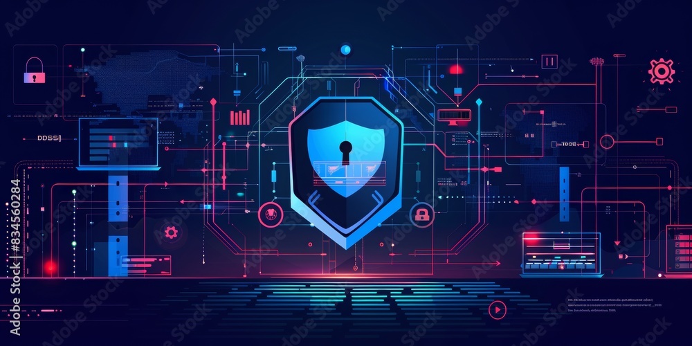 Poster network technology with a high level of security