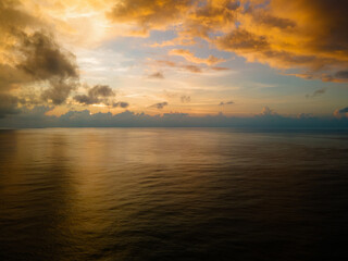 Fototapeta premium Fantastic sunset on the beach